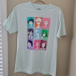 My Hero Academia Shirt Size Medium Graphic T-shirt Anime Manga #2140